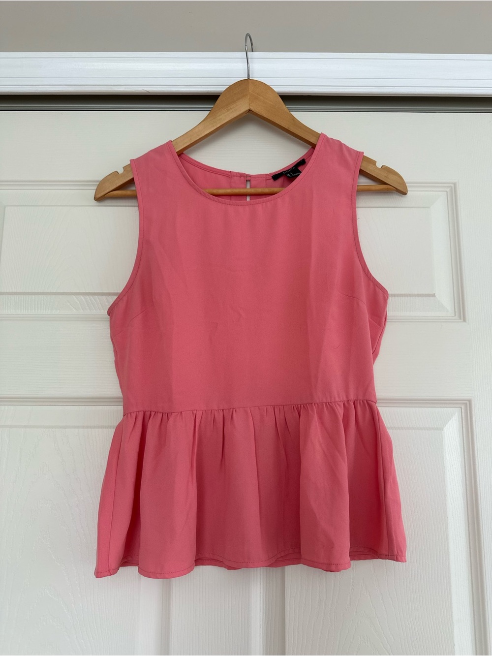 Forever 21 Pink Baby Doll Tank Top Blouse
